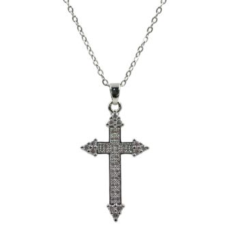 Venetti Diamante Cross Pendant