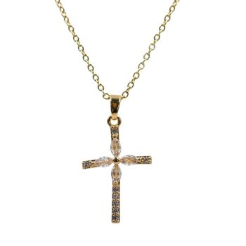 Venetti Diamante Cross Pendant