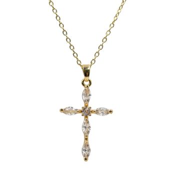 Venetti Diamante Cross Pendant