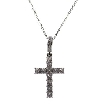 Venetti Diamante Cross Pendant