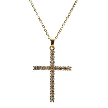 Venetti Diamante Cross Pendant