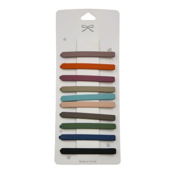 Matt Long Hair Clips
