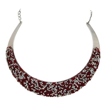 Diamante Crystal Collar Necklace