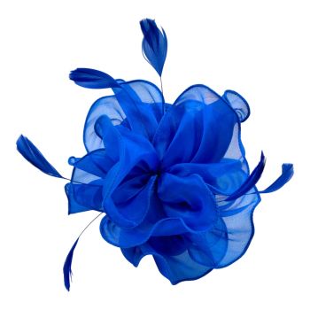 Chiffon Feathers Fascinator