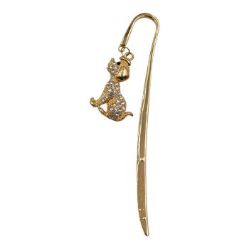 Diamante Dog Bookmark