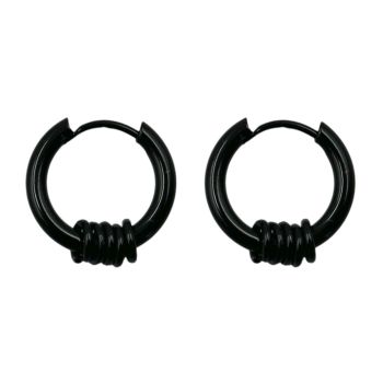 Stainless Steel Hoop Earrings 