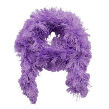 Plain Colour Featherless Fabric Boa