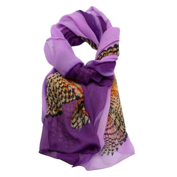 Owl Chiffon Scarf