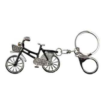 Diamante & Enamel Bike Bag Charm