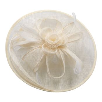 Sinamay Flower Fascinator
