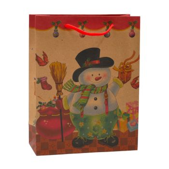 Medium Christmas Paper Gift Bag 