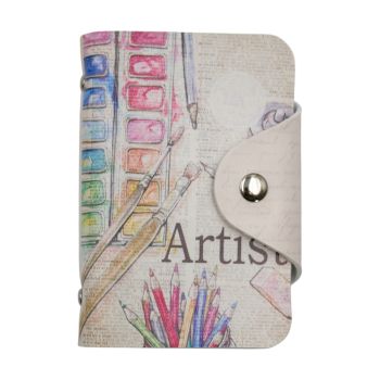 Assorted Newspaper Themed Card Holder