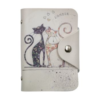 Assorted Cats Themed Card Holder