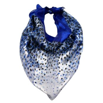 Animal Print Satin Feel Sqaure Scarves