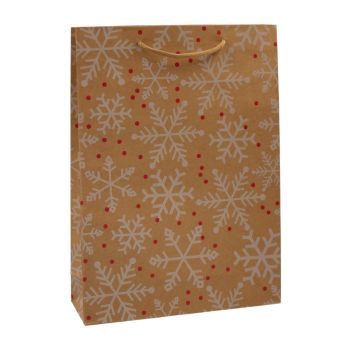 Large Snowflake Christmas Gift Bags