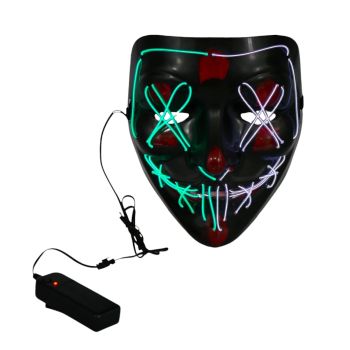 Halloween Purge LED Light Up Mask 