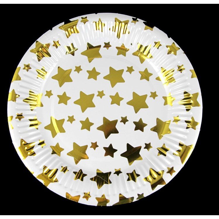 Buy Star Dessert Paper Plates (70p Per Pack) Online in UK