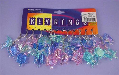 Assorted Sea life Keyrings (35p each)