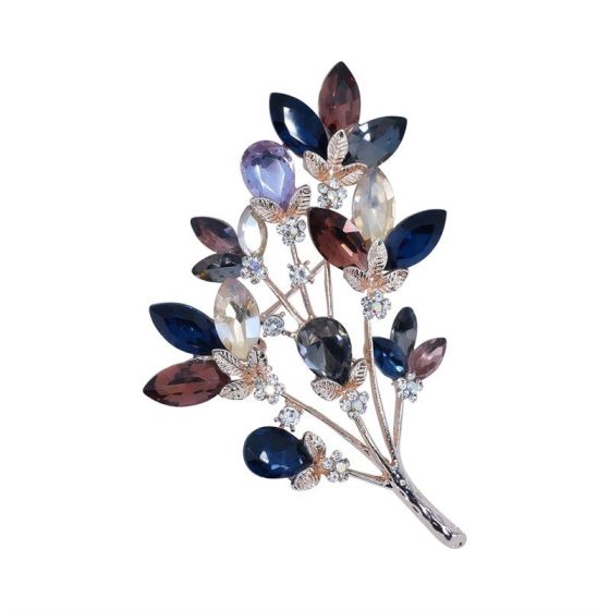 Crystal Floral Brooch (Only £1.40 each)