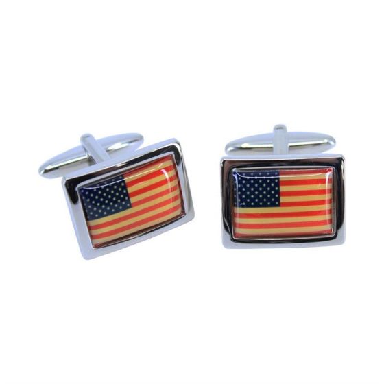 American Flag Gents Cufflinks (£2.95 Each)