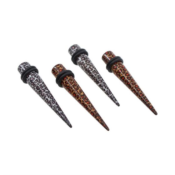 Assorted Leopard Print Tapers (65p each)