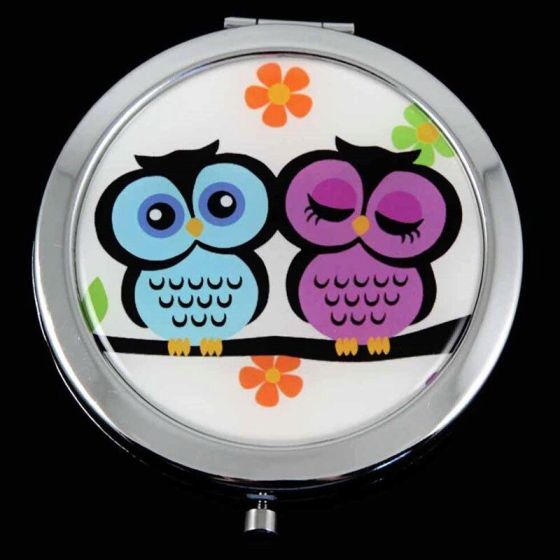 Buy Assorted Owl Compact Mirrors (£1.25 Each) Online in UK