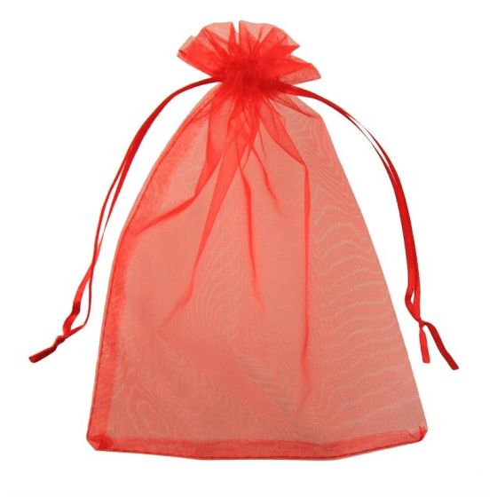 Buy Extra Large Red Organza Bags Online in UK
