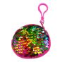 Kids Sequin and Velvet Coin Purse With keyring-(0.35 Each )