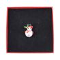 Boxed Christmas Snowman Brooch (£1.35 Each)