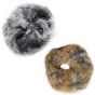 Assorted Mottled Fur Scrunchies (Approx 63p Per Scrunchy)