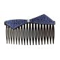 Diamante Bow Hair Comb (40p Each)
