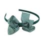 Back to School Gingham Bow Alice Bands (£0.35p Each)