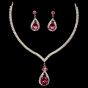 Venetti Diamante Choker Necklace & Drop Earrings Set (£3.50 Each)