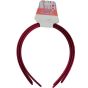 Satin Burgundy Alice Band (approx. 33p per card)