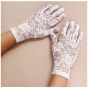 Ladies Short Lace Evening Gloves (£1.75 Per Pair)