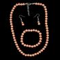 Venetti Glass Pearl Necklace, Bracelet and Drop Earring Set (£1 Each)