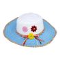 Girls Raffia Flower Summer Hats (£1.50 Each)