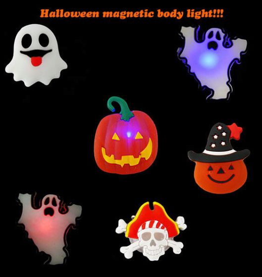 Assorted Halloween Magnetic Light Body  (30p Each)
