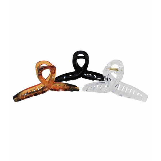 Shiny Sparkly Hair Clamps Pack of 12 main image 0