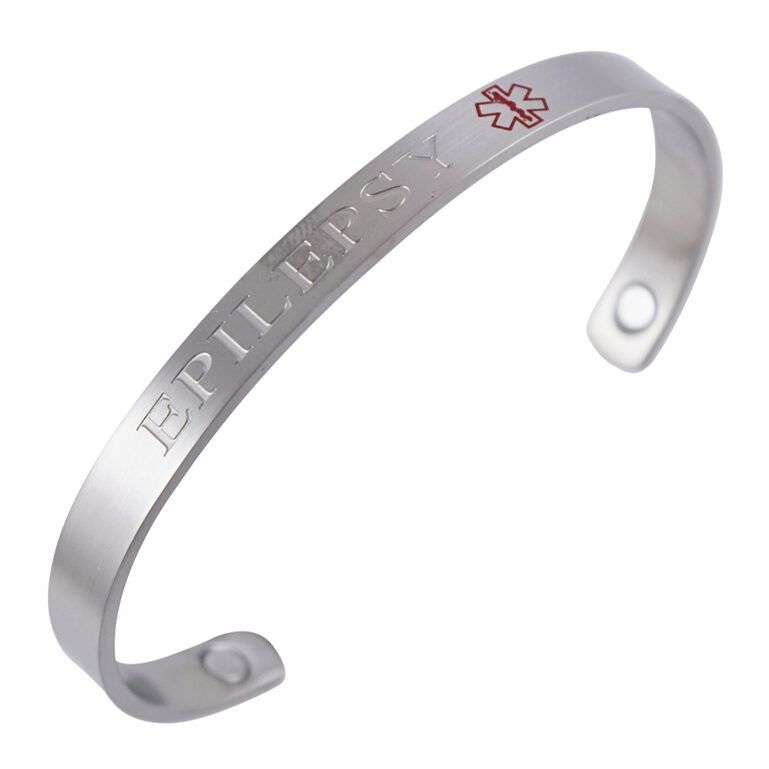 Epilepsy Medical Id Bangle Epilepsy Medical Id Bracelets