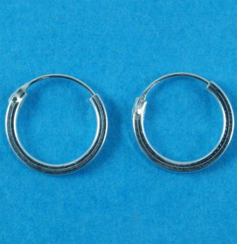 Silver Hoop Earrings (£1.50 Per Pair)