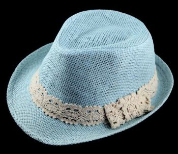 Girls Trilby Summer Hat (£1.95 Each)