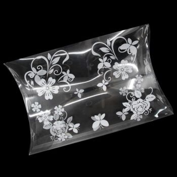 Small Acetate Floral Pillow Box (15p Each)