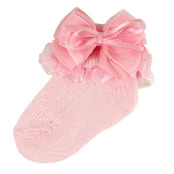 Assorted Organza Frill Ankle Socks (£1 Per Pair)