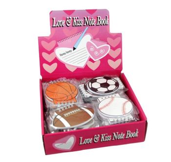 Boxed Assorted Ball Notepads (25p Each)