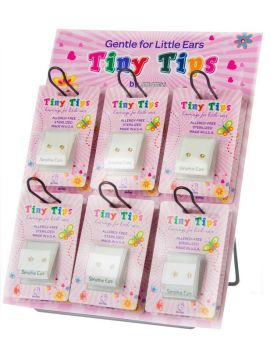 Studex Tiny Tips Stud Earrings Stand (Stand plus 36 pairs of earrings)