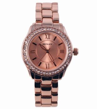 Ladies Henley Diamante Bracelet Watch (£7.90 Each)