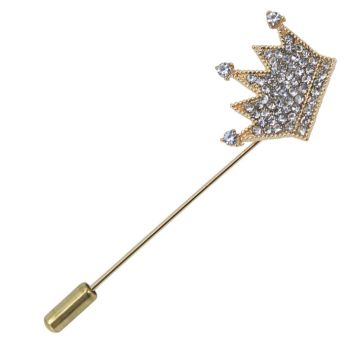 Venetti Diamante Crown Hat Pin (60p Each)