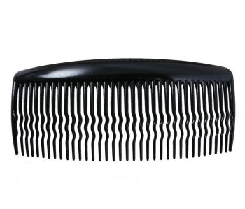 Plain Black Hair Comb  (approx.12 p each, 24p per pair)