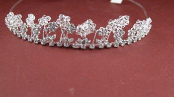 Diamante&Bead Tiara-970618